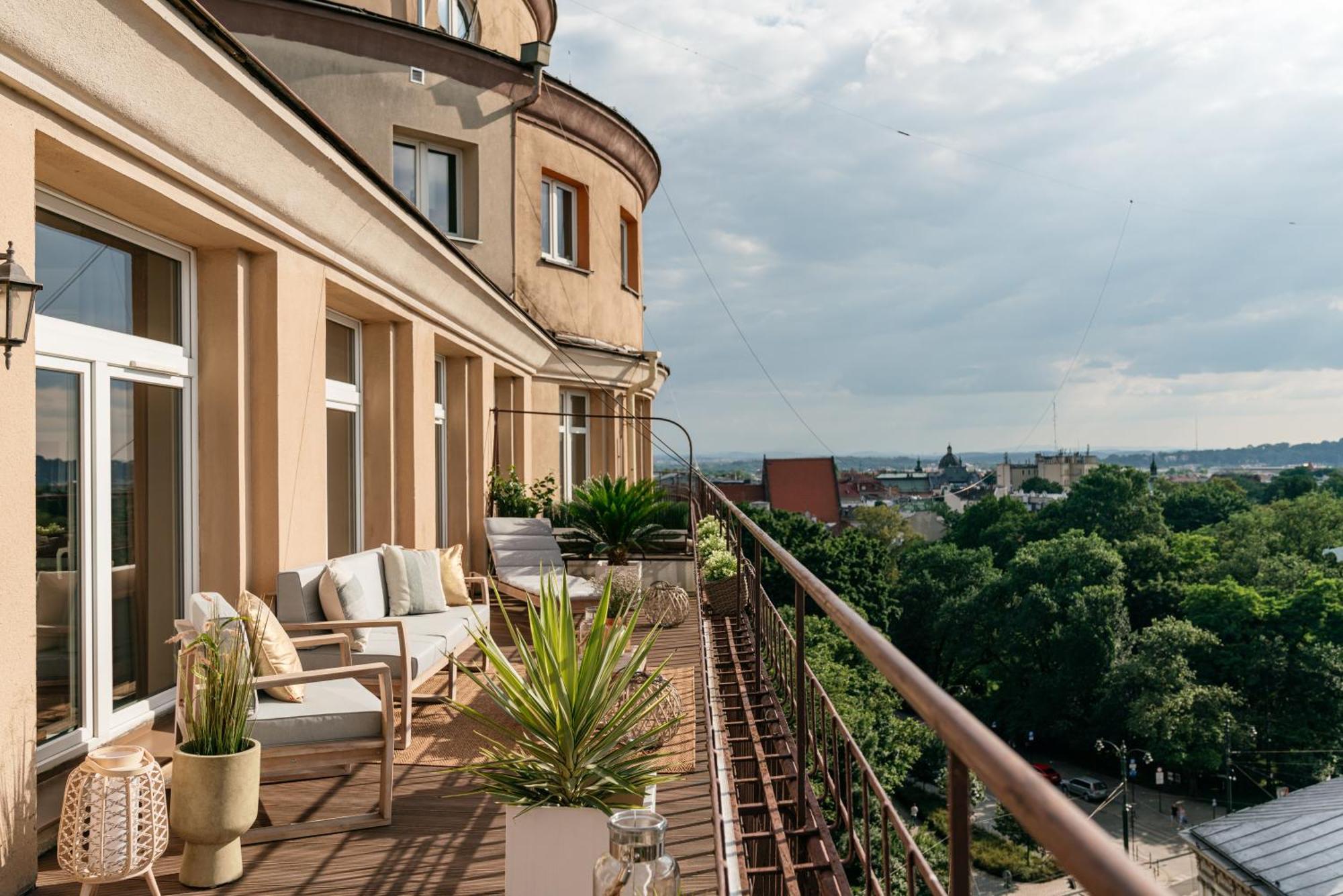 Appartamento Penthouse Panorama - Loftaffair Cracovia Esterno foto