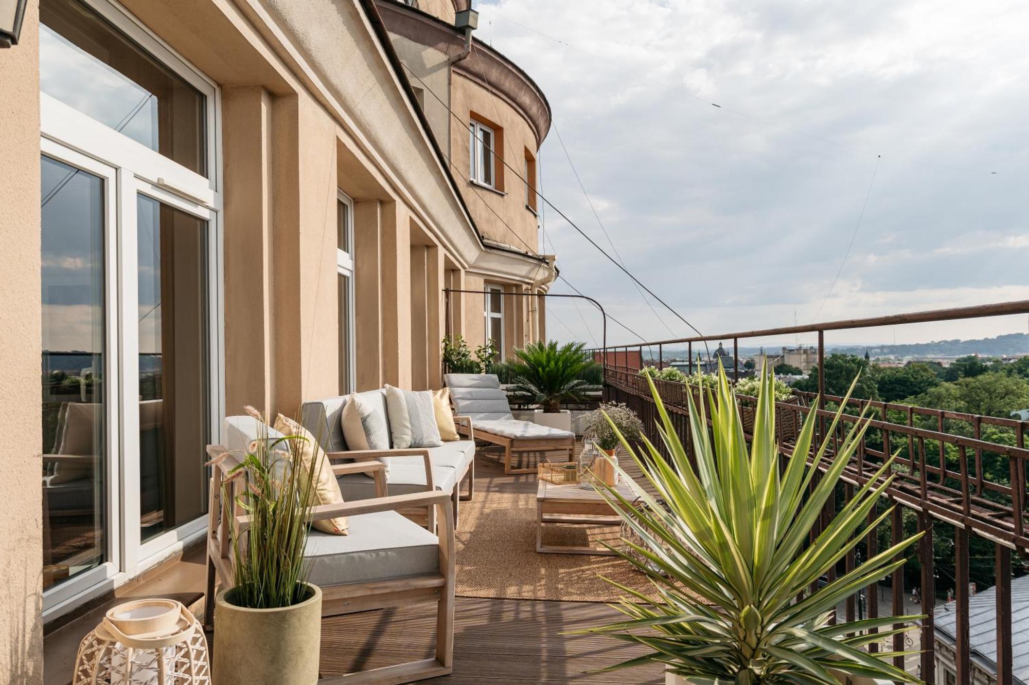 Appartamento Penthouse Panorama - Loftaffair Cracovia Esterno foto