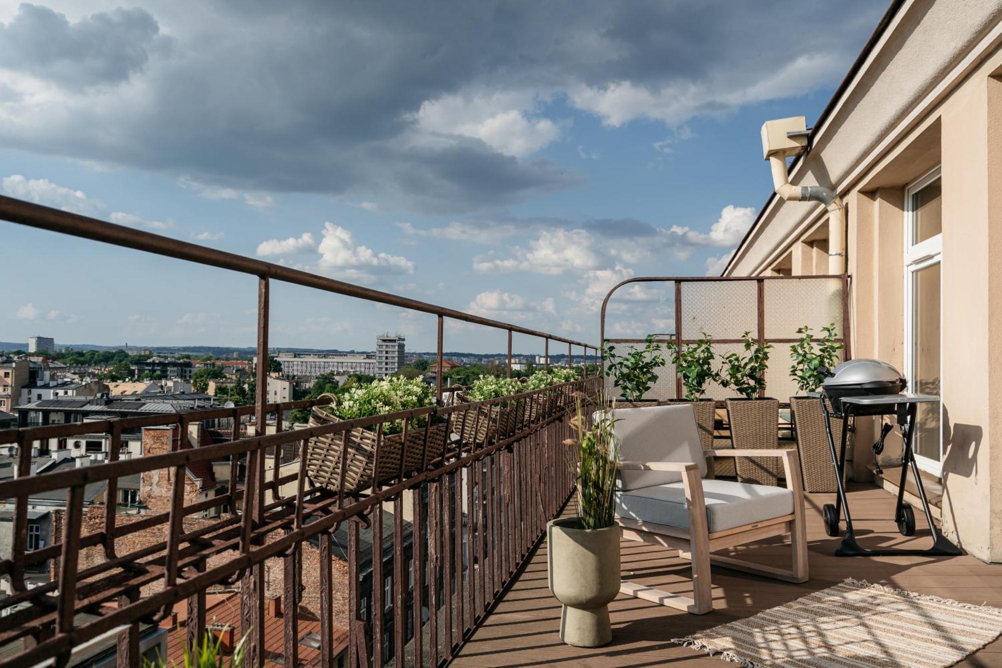 Appartamento Penthouse Panorama - Loftaffair Cracovia Esterno foto